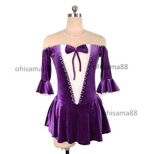 【送料無料】スケート衣装 女の子 スケートドレス 可愛い 専用レオタード 試験 競技着 スタンダード アイス衣装 子供 大人 アイススケートドレス 練習着 長袖 フィギュアスケート衣装 ドレ
