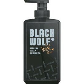 《大正製薬》 ブラックウルフ　リフレッシュ　スカルプ　シャンプー　ポンプ　380mL