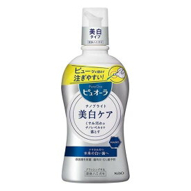 《花王》 薬用ピュオーラ ナノブライト 液体ハミガキ 400ml 【医薬部外品】 返品キャンセル不可