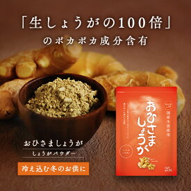 生姜パウダー おひさましょうが 生姜粉末 しょうがパウダー 国産 送料無料 高知県産 生姜 ショウガ ジンジャー 乾燥生姜 冷え性 温活 野菜パウダー 25g 健康 冷え 温活 ポカポカ 時短 料理 おうち時間