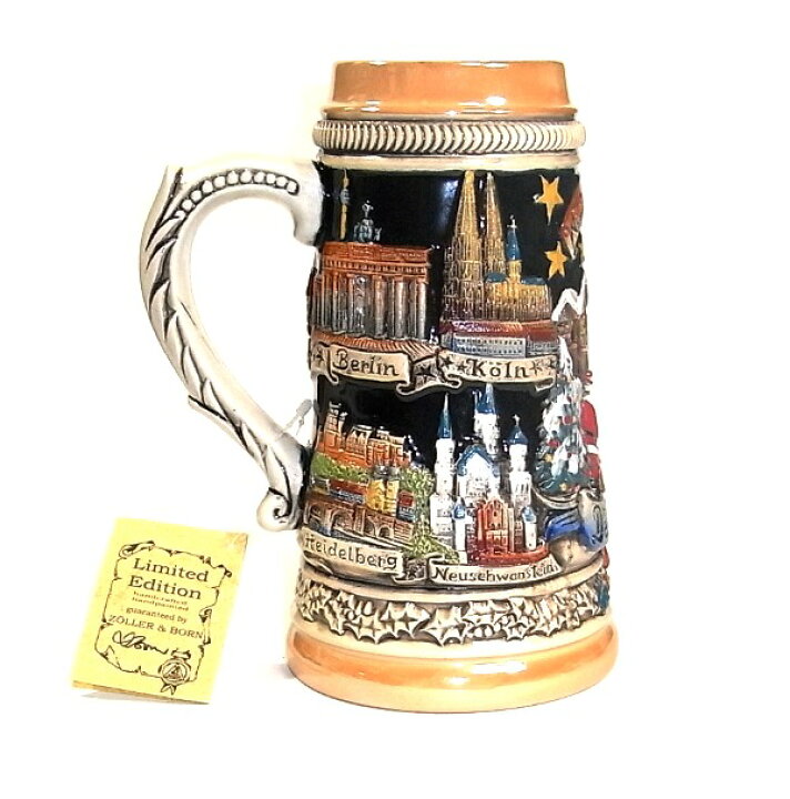 楽天市場】ZB ドイツビアジョッキ 500ml ミュンヘン他8都市& X