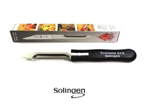 ゾーリンゲン ディオゲネス エコノミ ピーラー1=2 皮むきにもナイフにも アウトドアに、ヨーロッパからのベストセラー!