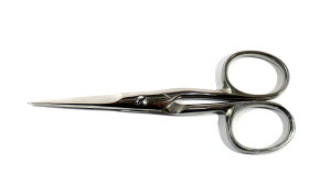 木屋 鍛造ステンレス洋ハサミ100mm 両先尖刃 【郵パケット便送料無料】