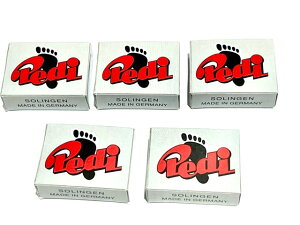 ペディコーンカッター(魚の目切)替刃(両刃)10枚入x5個で超お買得!ゾーリンゲン PEDI(ドイツ)【ゆうパケット便送料無料】