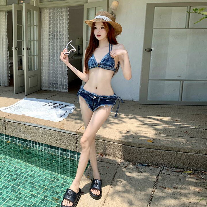 楽天市場】水着 ビキニ 2点セット セクシー ガール 夏 海コーデ ビーチ 