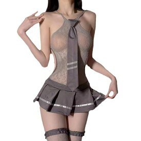 セクシーワンピース 肌見せコーデ ミニワンピース 大人セクシ エロカワ 超セクシーのデザイン 童貞を殺す JKコスプレ セクシーランジェリ