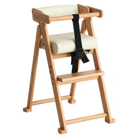 na-ni Folding High Chair なぁに 折りたたみ ハイチェア　NAC-3364IV【送料無料】【大川家具】【GBC】【smtb-MS】