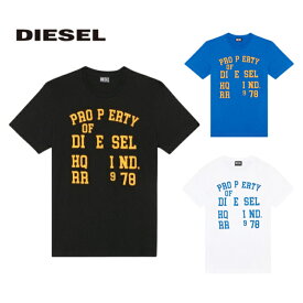 ディーゼル DIESEL メンズ クルーネック Tシャツ T-DIEGOR-K59 A08689-0GRAI メンズ レディース