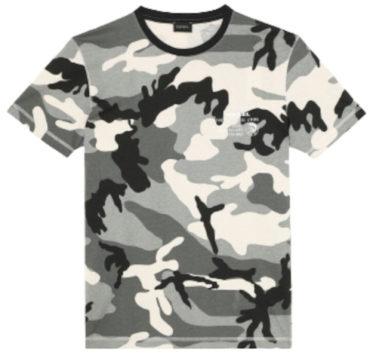楽天市場】ディーゼル DIESEL 迷彩 カモ クルーネック Tシャツ UMLT 