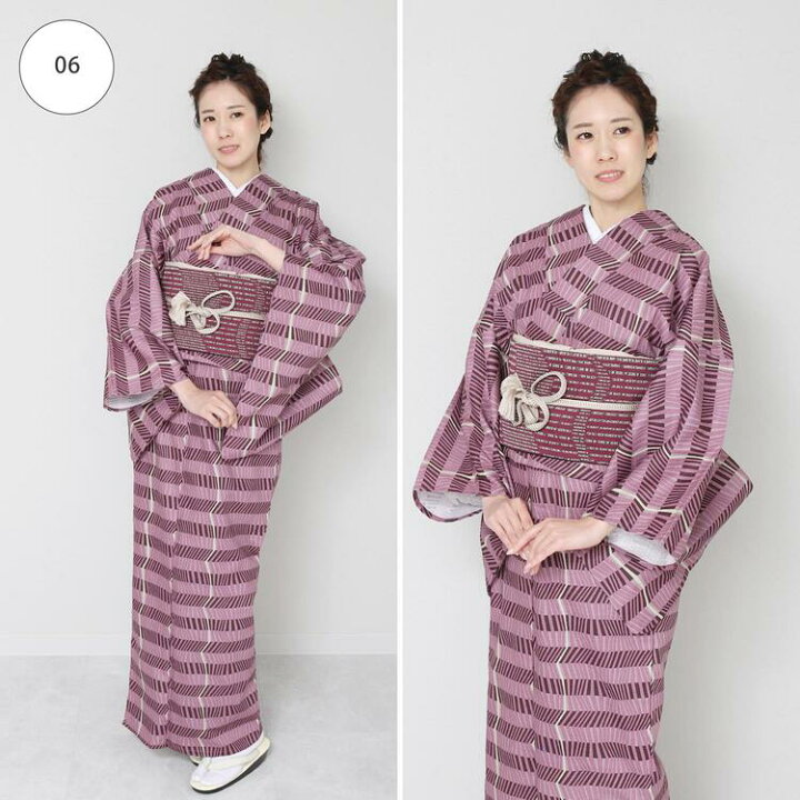 楽天市場】木綿 着物 単衣 綿 プレタ M/Lサイズ 全16柄 きもの キモノ 