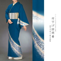 楽天市場】紺（種類（着物）付下げ）（着物｜和服）：レディース 