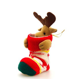 クリスマスブーツ トナカイ 長靴 靴 ソックス ファブリック アンティーク レトロ クリスマス おしゃれ かわいい 玄関 部屋 卓上 アニマル 置物 雑貨 小物 飾り 飾り付け 装飾 北欧 店舗ディスプレイ パーティー おもちゃ 在庫処分 セール