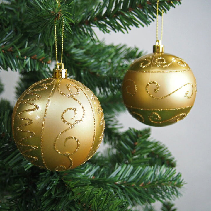 ８０ｍｍクリスマスオーナメントボール６個セット クリスマスツリー M レッド ゴールド ブラウン 大きい オーナメントセット ボール 北欧 おしゃれ 豪華 高級 上品 飾り 飾り付け 装飾 キラキラ オーナメントセット クリスマス専門店 Kobe Craft クリスマスボール