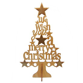 【マラソン限定最大2000円OFFクーポンあり】ウッドビッグクリスマスツリースタンド クリスマス おしゃれ かわいい 北欧 木製 卓上 テーブル 飾り 装飾 置物 小物 雑貨 クリスマスツリー インテリア ディスプレイ アンティーク デコレーション パーティー