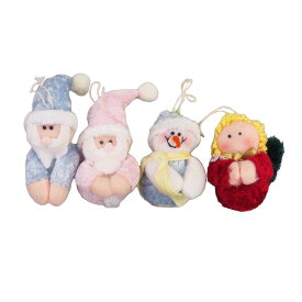 クリスマスサンタ＆スノーマン＆エンジェル＆ベア バッジ かわいい おしゃれ オーナメント 学校 保育園 幼稚園 お遊戯会 学芸会 小学校 クラス 行事 景品 パーティー 手芸 ハンドメイド アクセサリー イベント 雑貨