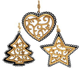 【楽天イーグルス感謝祭 当店最大P15倍】クリスマスオーナメント3個セット クリスマス クリスマスオーナメント オーナメント 北欧 アンティーク インテリア おしゃれ かわいい ポリエステル 小物 雑貨 飾り付け 飾り 装飾 クリスマスツリー 店内