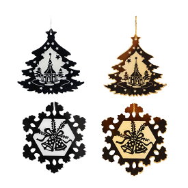キラキラアクリルクリスマスオーナメント クリスマス クリスマスオーナメント オーナメント 北欧 アンティーク アクリル おしゃれ かわいい 小物 雑貨 飾り付け 飾り 装飾 クリスマスツリー シンプル 高級感