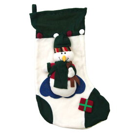 【楽天イーグルス感謝祭 当店最大P15倍】クリスマスオーナメント ビッグブーツスノーマン クリスマスツリー フェルト プレゼント入れ 温かい かわいい おしゃれ 北欧 ナチュラル 飾り 装飾 雑貨 デコレーション インテリア クリスマス 靴下