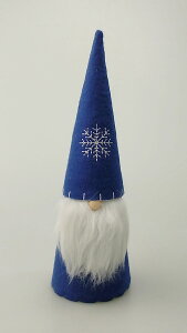 【在庫処分お買い得】フェルトトムテスタンド Lサイズ 全5色 レッド&ブルー&ピンク&グレー&ブラウン サンタ クリスマス おしゃれ かわいい 北欧 卓上 テーブル 飾り 装飾 置物 小物 雑貨