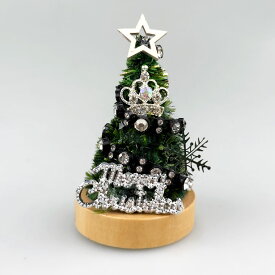 【当店最大P12倍！ブラックフライデー限定】ミニクリスマスツリー 手作りキット キット レッド シルバー ミニツリー クリスマスツリー 卓上 ハンドメイド DIY 手作り イベント 置物 デスク テーブル ナチュラル ミニ 小物 子供 装飾 セット ギフト クリスマス