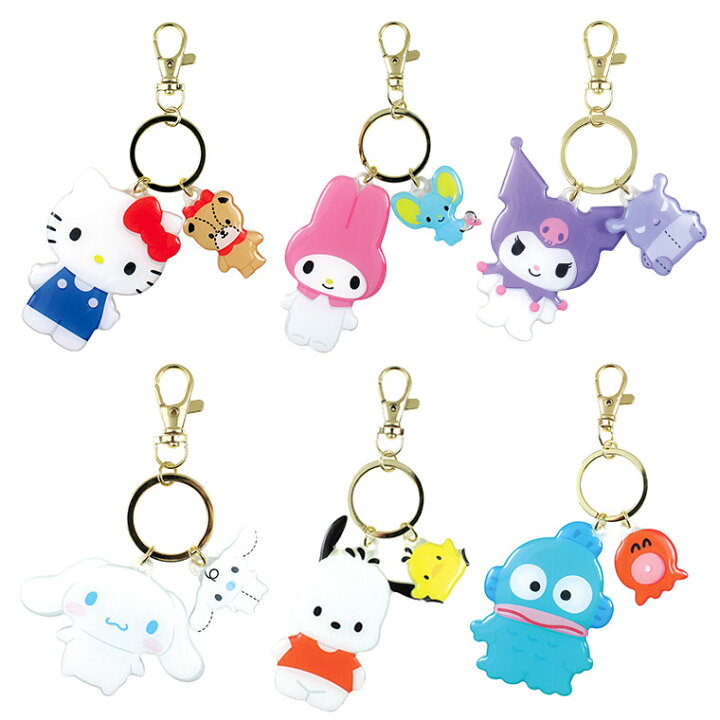 楽天市場】サンリオ キーホルダー ぷっくり ハローキティ マイメロディ 