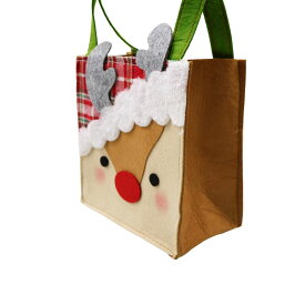 【スーパーSALE限定！最大2000円OFFクーポンあり】フェルトバッグ スノーマン サンタ トナカイ クリスマス 雑貨 かばん バッグ クリスマス雑貨 小物 プレゼント ギフト クリスマスプレゼント おもちゃ ラッピング 子ども こども