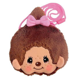 モンチッチちゃん ポシェット モンチッチ 小銭入れ 化粧ポーチ 紐付き ポシェット 鞄 リップ 小物入れ アクセサリー入れ かわいい 収納 ケース プチ 小物 子ども ふわふわ ぬいぐるみ 子供 プチギフト プレゼント ティーズファクトリー
