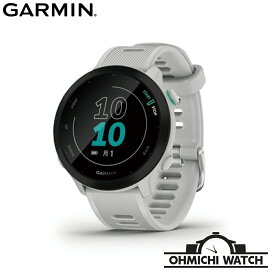 腕時計 メンズ ウォッチ OHMICHI watch GARMIN ガーミン 防水 正規品 ForeAthlete 55 White 010-02562-41