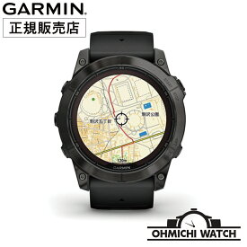 【在庫あり 即納】 腕時計 メンズ ウォッチ OHMICHI watch GARMIN ガーミン 防水 正規品 010-02778-52 fenix 7X Pro Sapphire Dual Power フラッグシップGPSウォッチ
