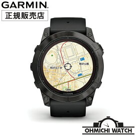 【10%OFFクーポン&10倍P】 【在庫あり 即納】 腕時計 メンズ ウォッチ OHMICHI watch GARMIN ガーミン 防水 正規品 010-02778-52 fenix 7X Pro Sapphire Dual Power フラッグシップGPSウォッチ