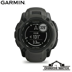 腕時計 メンズ ウォッチ OHMICHI watch GARMIN ガーミン 防水 正規品 Instinct 2X Dual Power タフネスGPSウォッチ 010-02805-22