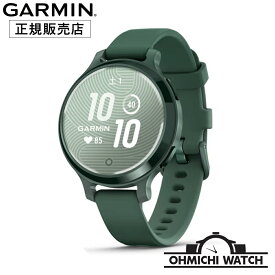 [送料無料] [1〜3日で発送] GARMIN 【日本正規品】 腕時計 メンズ mens ウォッチ OHMICHI watch ガーミン 防水 Lily 2 Active 小さくスタイリッシュなスマートファッションウォッチ Jasper Green 010-02891-42