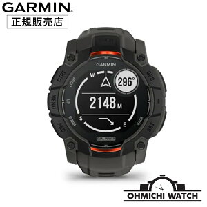 [] GARMIN y{Kiz rv Y mens EHb` OHMICHI watch K[~ h Instinct 3 Dual Power ^tlXGPSEHb` 010-02935-30