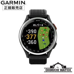 GARMIN y{Kiz rv Y EHb` OHMICHI watch K[~ h Ki Approach S44 Black 010-03009-20