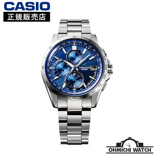 �I�V�A�i�X OCEANUS OCW-T2600-2A3JF �r���v �����Y �N���V�b�N���C�� �u���[�_�C���� �`�^�� �d�g�\�[���[ �}���`�o���h6 ���[���h�^�C�� �^�L���[�^�[ CASIO �J�V�I WATCH mens �E�H�b�` OHMICHI �E�H�b