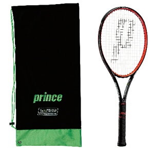 プリンス ハリアー プロ100XR 硬式テニスラケット 7TJ018 (ブラック/レッド)
