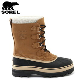 ソレル SOREL カリブー メンズ ウィンター ブーツ NM1000-281 ベージュ バフ