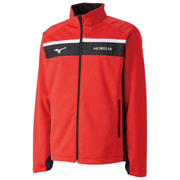 楽天市場 ミズノ Mizuno モレリア テックシールドウォーマーシャツ ユニセックス サッカーウォームウエア P2me8505 62 タンゴレッド ブラック オオミヤスポーツ 楽天市場店