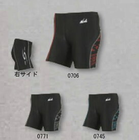 ニシスポーツ NISHI T&F プラクティス ショートタイツ NEW ショートタイツ N76-80-0771(ブラック×グレー)