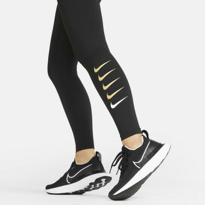 楽天市場 ナイキ Nike ウィメンズ スウッシュ ラン ７ ８ ｓｈｉ タイツ ランニングスパッツ Cw0295 010 ブラック リフレクトシルバー オオミヤスポーツ 楽天市場店