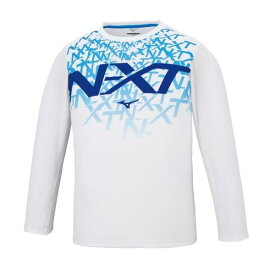 ミズノ MIZUNO N-XT Tシャツ（長袖/ユニセックス） 長袖Tシャツ 32JA0740-01(ホワイト)