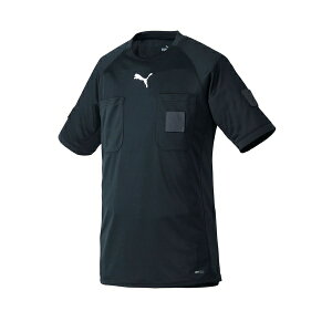 プーマ PUMA SS レフリーシャツ サッカー審判ウェア 705377-01(プーマブラック)