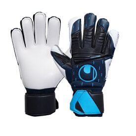 ウールシュボルト uhlsport スピードコンタクト スーパーソフト（BLUE EDITION） キーパーグローブ 1011282-01(ネイビー×ブラック×フローブルー)