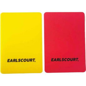 アールズコート Earls Court カードセット『referee cardset』 サッカーグッズ・レフリーカードセット EC-R004