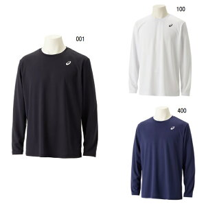 アシックス asics ドライワンポイント長袖シャツ 長袖Tシャツ 2031E018