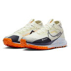 ナイキ Nike リアクト ペガサス トレイル 4 GTX ランニングシューズ DJ7926-004(シーグラス/パープルインク/トータルオレンジ/ブルーティント)