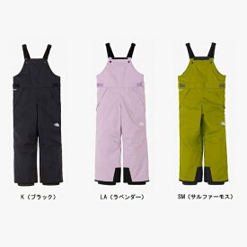 ザ・ノースフェイス THE NORTH FACE ウーロススノーインサレーションビブ（キッズ） ジュニアスキーウエア NSJ62308 スキーパンツ 肩ベルト付き 子供用 ジュニア キッズ 雪遊び レジャー 防水 ビブ