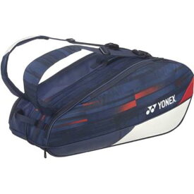 ヨネックス YONEX ラケットバッグ6 テニスラケットバッグ BAG02RPA-784(ホワイト/ネイビー/レッド)