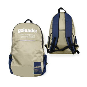 ゴレアドール goleador Jr バックパック(収納ボールネット付き) ジュニアサッカーバッグ A110-061-BEG(ベージュ)