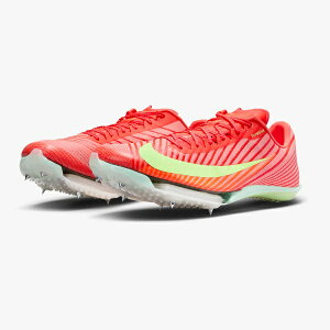 ナイキ Nike エアズーム マックスフライ 2 陸上スパイク FD8395-600(ブライトクリムゾン/ライムブラスト/ミントフォーム/ウォッシュドコーラル)